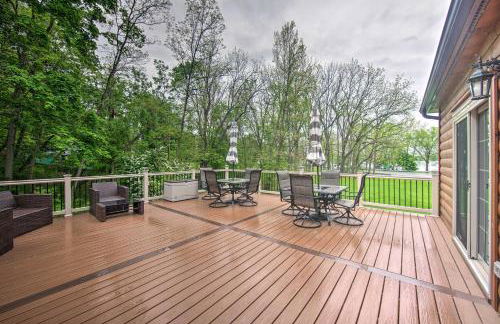 Lake View and Hot Tub Wrightsville Cabin! - Foto 22