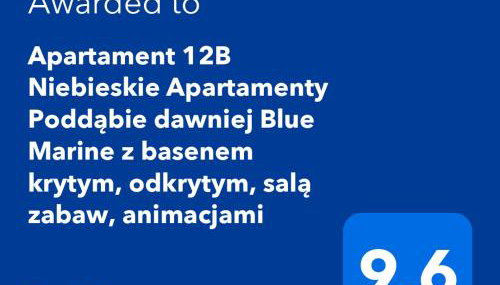 Apartament 12B Niebieskie Apartamenty z basenem krytym, odkrytym, salą zabaw, animacjami - Foto 2