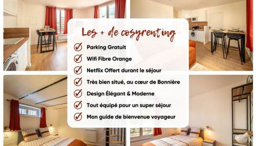 Le PÉTRA - Self Checkin Automatique - Netflix - 15 min Giverny - Foto 3