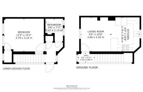 Central London - 1 Bed Duplex - Foto 15