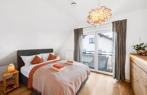 Komfort küsst Natur Skyline Ferienwohnung bei Aschaffenburg - Foto 9