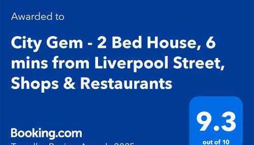 City Gem - 2 Bed House, 6 mins from Liverpool Street, Shops & Restaurants - Foto 2