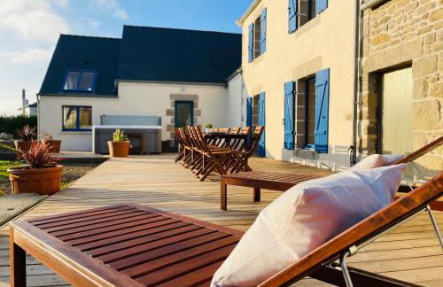 Maison Maillots et Bigorneaux, 15 pers, jacuzzi, 40m de la mer - Foto 14