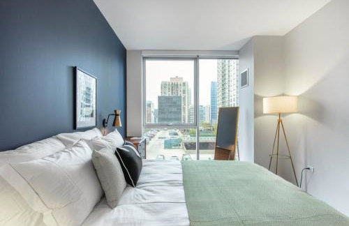 River N 1BR w Gym WD nr Mag Mile by Bluegound CHI-127 - Photo 8