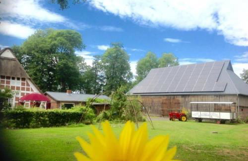 Ferienwohnung Hotel Appartement 2 Schlafzimmer Altes Landhaus Oste mit Terrasse, Grill, Küche, Bad, WLAN, nah am Nordsee Strand - Foto 21