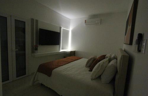 Apto22-Lindo -3 quartos- em Santos-SP com ar condicionado - Foto 14