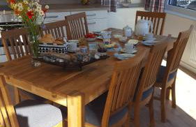 Ferienhäuser Hühnergott und Kranichnest, Sauna, Kamin und Garten - Foto 13