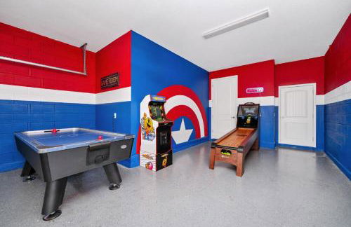 Grand Home Near Disney With Private Pool, Air Hockey Table And Waterpark & Resort Access At Encore Resorts Reunion - 401Sf - Foto 19