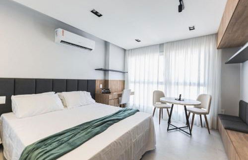 Estúdio Moderno no City House - Área de lazer com vista 360º e Piscina - Foto 54