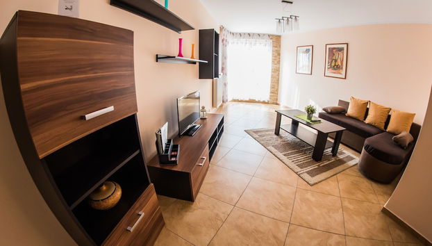 Zona de estar del vestíbulo