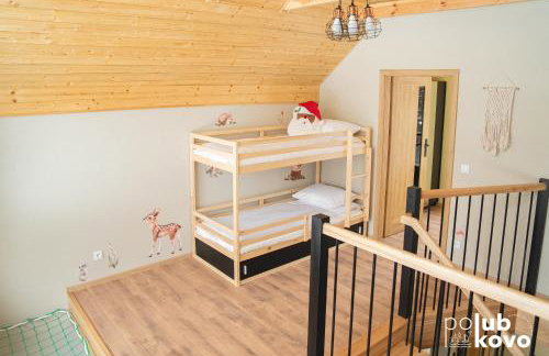 POLUBKOVO domki wypoczynkowe sauna balia basen jezioro - Foto 49