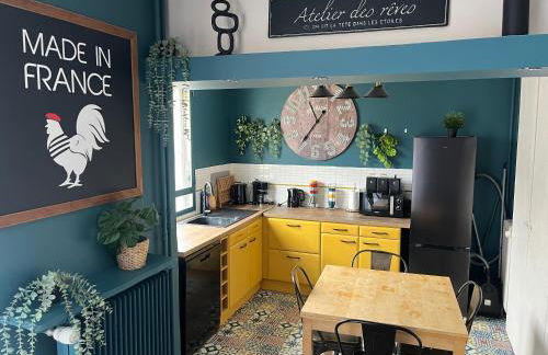 Appart XXL -10 pers - 2 Pkg - 10 mn Paris - Foto 2