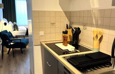 Design Apartment mit Blick auf Freiburg - Foto 8