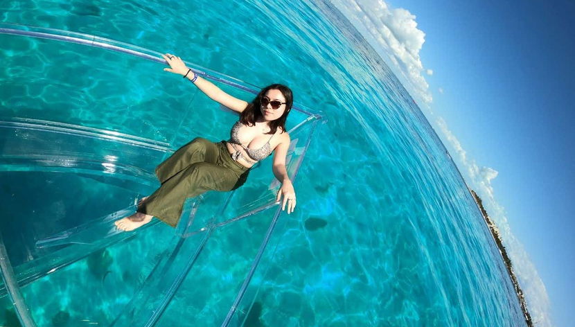 Isla Mujeres Transparent Boat Tour - Foto 2