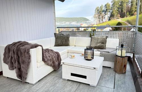 Panorama-Suite mit Kamin & Balkon, Ruhe, Weitblick & Natur im Schwarzwald - Foto 3