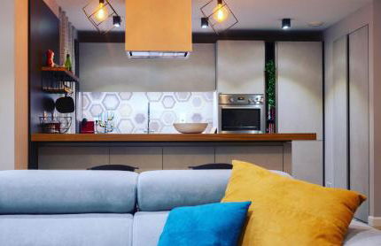 Hexagonal Design Apartment - Foto 6