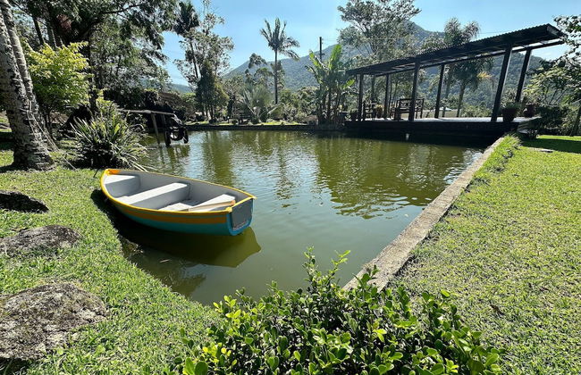 Sítio Morada do Pai com Sinuca e Piscina - Canelinha - SC - Foto 27