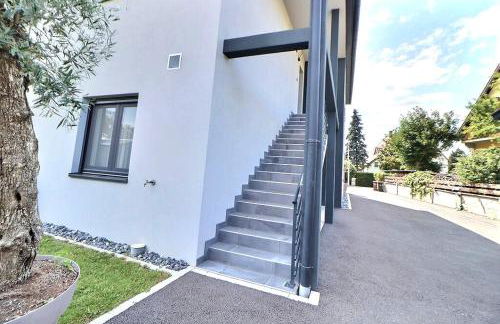 Alsace Appartement à Colmar climatisée garage, parking et terrasse - Foto 28