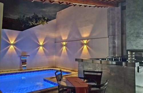 Piscina Aquecida Placa Solar, Ar condicionado Casa Inteira,Caminhos da Canastra - Foto 1