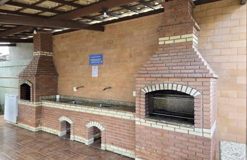 Apto Térreo Mobiliado com Piscina - 400m da Praia de Taperapuan, Próximo ao Axé Moi- Golden Dolphin Residence - Foto 9