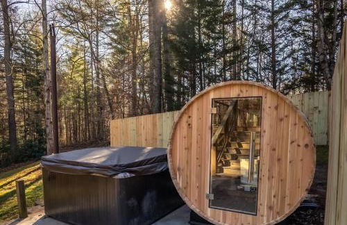 Spa Lodge Sleeps 9 Sauna Hot Tub Mtn Views - Foto 38