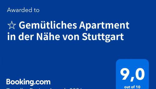 Gemütliches Apartment in der Nähe von Stuttgart - Foto 2