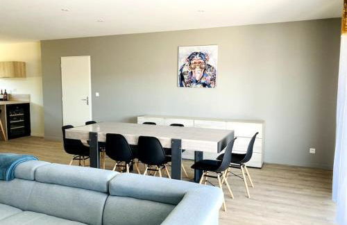 L'Océane Villa 8 pers. PISCINE CLIM WIFI océan - Foto 9