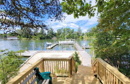 Deep Water Dock & Private Beach! Irvington Home - Photo 32