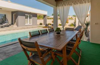 Villa ARIA with a private heated pool - Foto 26