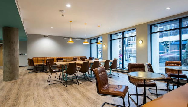 Zona de estar del vestíbulo