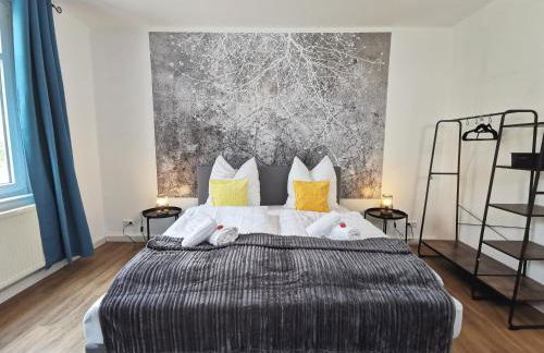 BohnApartments - Stadtblick Zechenhaus - Balkon - Parkplatz - WLAN - sehr ruhig - barrierearm - Foto 8