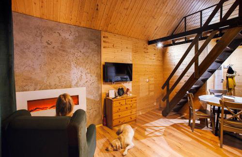 Drewniane domki z prywatnym jacuzzi i widokiem na Góry - Klimatyczny Kompleks w Górach Izerskich #Widogruszka - Photo 53