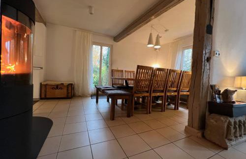 Ferienhaus 140 qm IGELMÜHLE, bei der romantischen Rödermühle an der Fränkischen Saale in Deutschlands Mitte, 8 km zur A7 - Foto 1