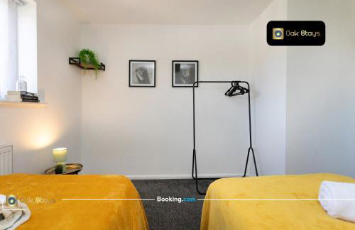 Quick Deals l 5 Bedroom l Sleeps 10 l Parking l Ideal for Groups l Oak Stays Short Lets & Serviced Accommodations - Foto 36