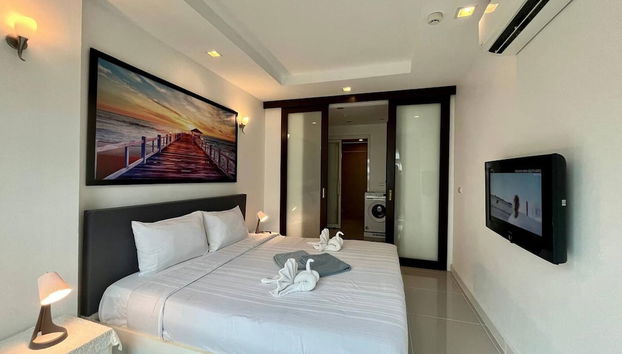 6-32 - 1 Bdr Condo With Balcony and Shared Pool - Foto 3, Habitación