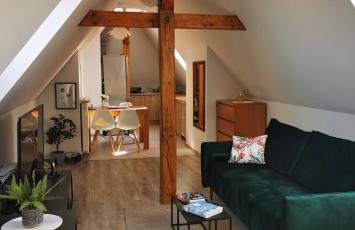 Klimatyczne apartamenty z widokiem na góry Sowie - Foto 14