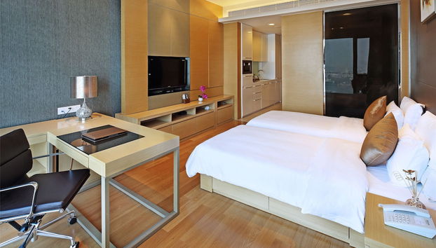 Y.S Pazhou Poly Apartment - Foto 3, Habitación