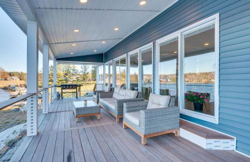 Family Home on Lake Newton with Deck and Fire Pit - Foto 25
