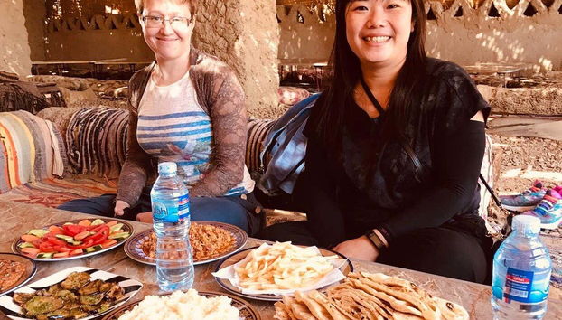 Un déjeuner copieux