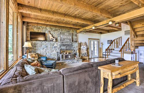 Peaceful Cabin with Mtn and River Views, Fire Pit - Foto 5