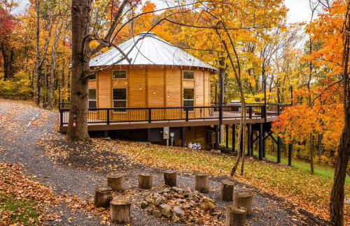 Shenandoah Yurt: Hot Tub~Wood Stove~WiFi~EVcharger - Foto 44