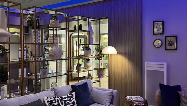 Zona de estar del vestíbulo