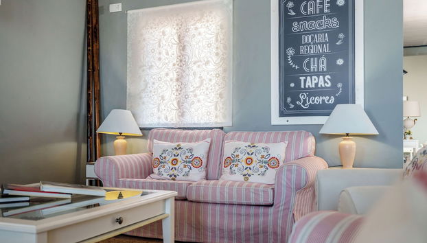 Zona de estar del vestíbulo