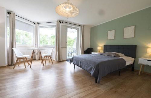 Executive Stadtwald Apartment - S-Bahn Direct - 12min Messe Essen - Barrier-Free - Foto 48
