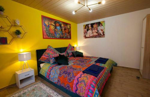 Stilvolles und Kunstvolles Retreat Apartment mit 400qm Garten & Massage und Ayurveda - Foto 34