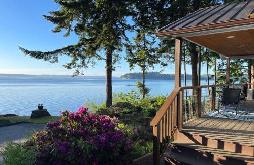 Puget Sound Chic Romantic Cottage with Private Beach Access & Gated Entry - Foto 39