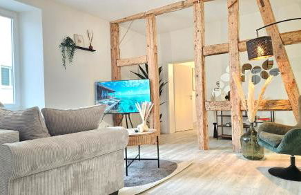 Design-Apartment I Basel 10 km I Boxspring I Nespresso I Balkon I Parkplatz - Foto 1