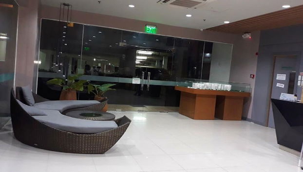 Zona de estar del vestíbulo