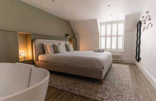 Tiny House, Stunning 1 Bed, Super King, Freestanding Bath, Parking - Foto 35