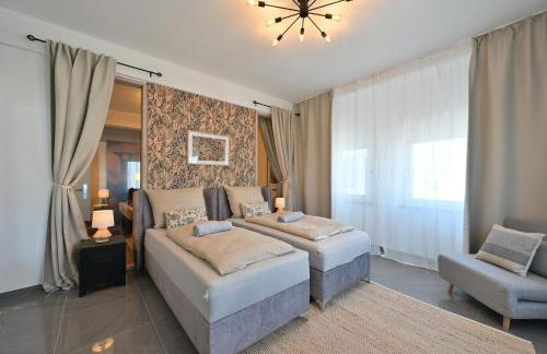 Yello Homes - Luxus Loft für bis zu 7 Personen nähe Airport & Messe, Tischfußball & Whirlpool - Foto 4